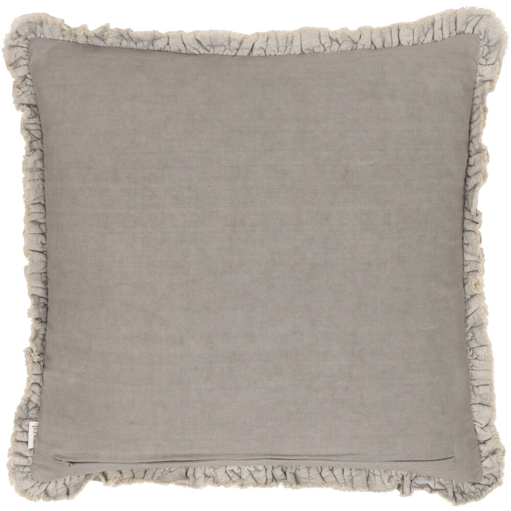 Yard Bertie Washed Cotton Velvet Cushion